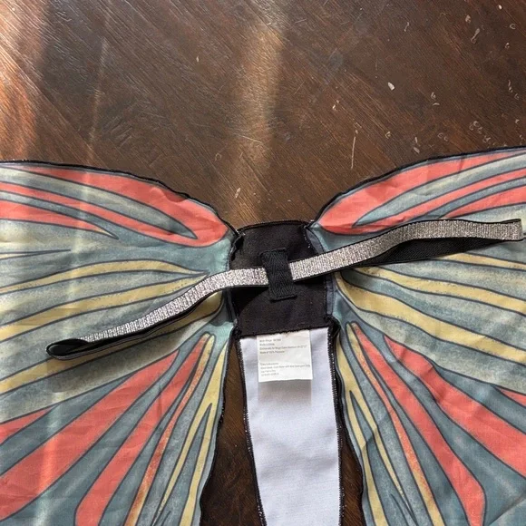 Colorful Butterfly Wings Costume - Picture 6 of 6